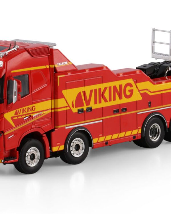 WSI Models model Volvo FH5 8x4 Falkom Viking kovový sběratelský model v měřítku 1:50 výrobce WSI models