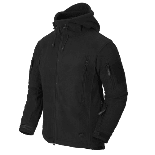 Helikon bunda Helikon Patriot fleece black XXXL Helikon-Tex® bunda PATRIOT Heavy fleece ČERNÁ  Teplá fleecová bunda do různorodých povětrnostních podmínek. Bunda Patriot je odolná a praktická