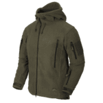 Helikon bunda Helikon Patriot fleece oliva XXL Teplá fleecová bunda do různorodých povětrnostních podmínek. Bunda Patriot je odolná a praktická