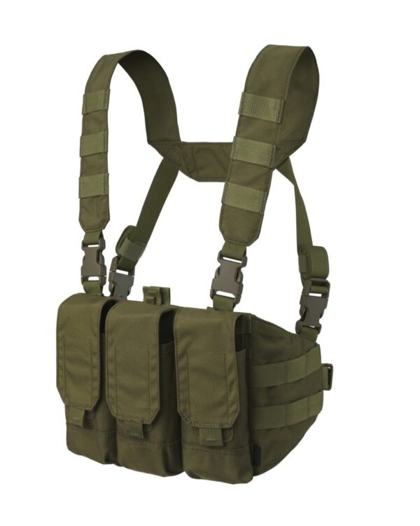 Helikon vesta Helikon Chest Rig Cordura olive green Moderní varianta původního chest rigu Chicom