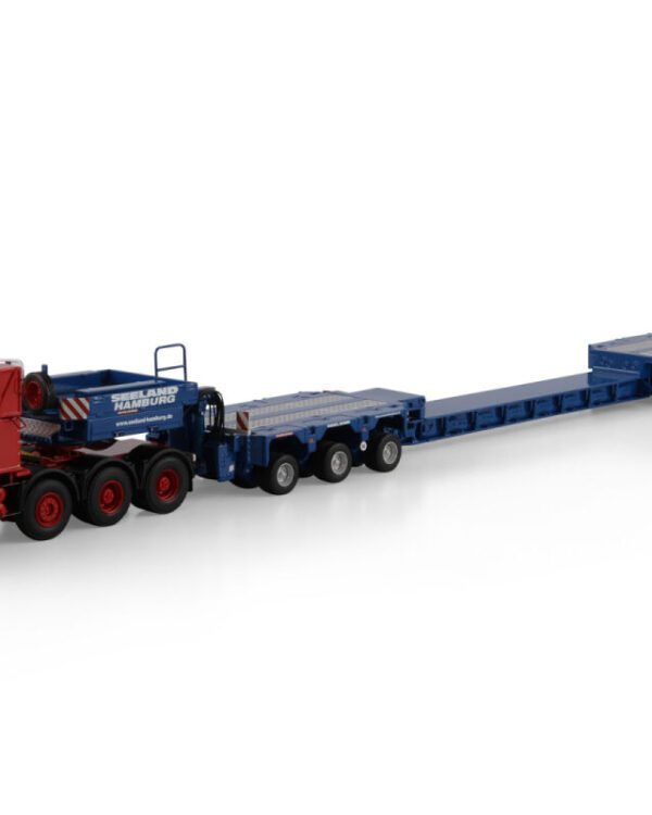 WSI Models model Scania 3 8x4+Scheuerle 8a Seeland kovový sběratelský model v měřítku 1:50 výrobce WSI models
