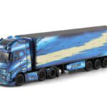 WSI Models model Volvo FH5+návěs frigo Outliner kovový sběratelský model v měřítku 1:50 výrobce WSI models