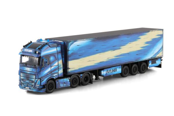 WSI Models model Volvo FH5+návěs frigo Outliner kovový sběratelský model v měřítku 1:50 výrobce WSI models