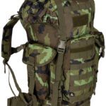 MFH batoh bojový Molle 65L vz.95 Vylepšený batoh střední velikosti za velmi příznivou cenu v rozumné kvalitě. Nový model batohu