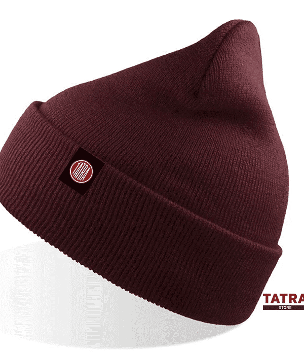 Tatra čepice pletená Tatra vínová Pletená vínová čepice je hřejivý a stylový doplněk ideální do chladného počasí. Díky elegantní barvě se snadno kombinuje s různými zimními outfity. Pletená vínová čepice je stylový a praktický doplněk